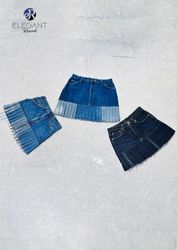 Jupes en denim recyclé - EVR0494