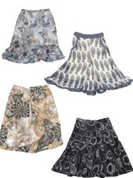 Y2K Eclectic Print Skirts Mix