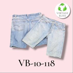 Levi's Cut Off Denim Shorts (VB-10-118) 9 piece