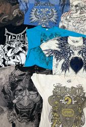Affliction Graphic Printed T-Shirts (1694)