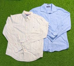 7984 : Tommy Hilfiger chemises à manches courtes e..