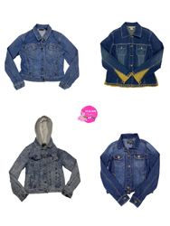 Y2K signature denim jackets