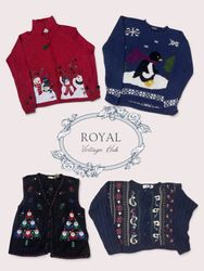 Vintage / Y2K Fun & Festive Knitwear Drop 🎄