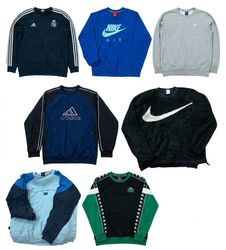 Nike Adidas Vintage Sweatshirts Große Menge Paket
