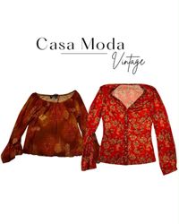 290726-21 printed blouses 15 pcs