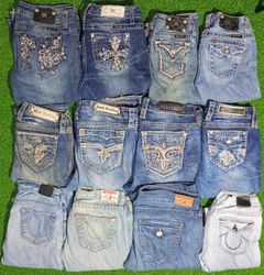 MISS ME , ROCK REVIVAL , TRUE RELIGION  JEANS (M 0..