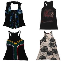 Y2K Vintage Tank Tops 🖤