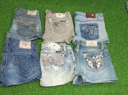 MISS ME  AND OTHER MIX BRANDS MINI SHORTS (C 263)