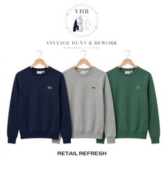 Lacoste Crewneck Sweatshirts