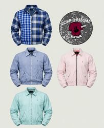 Upcycled Ralph Lauren Harrington jackets