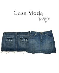 080926-4 denim mini Skirt 15 pcs