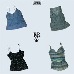Y2k Blue Hour Mix Tops (AA-1676)