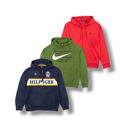 Mix branded hoodies