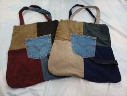 CR11691 Upcycled Levi’s Corduroy Bags