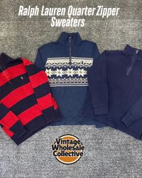 Ralph Lauren Quarter Zipper Sweaters - (28/08)
