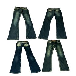 Y2K Flare Jeans | V-T834