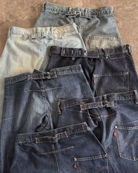 Levi's engineer jeans