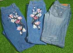 AMETHYST AND OTHER MIX BRANDS JEANS (B 171)