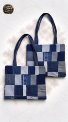Upcycled Levi's Denim Hand Bags