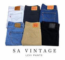 Vintage Levi’s Pants Mix | A/B Grade | 10 PCS
