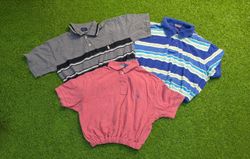 7777 - Ralph Lauren Upcycled Crop T-Shirt