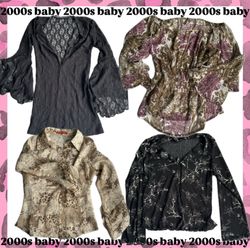 Black swan boho tops-192