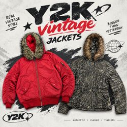 Y2K vintage jacket