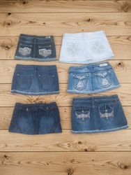 Y2k Denim mini skirts (VM-152)