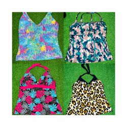 Camisole floral fabric nylon