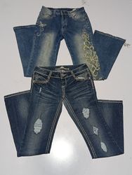 Y2k Flare Jeans RV # 1567