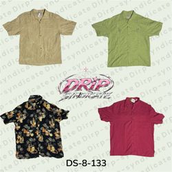 Men’s Hawaiian Shirt – Tropical Floral Print Casua..