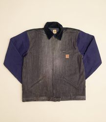 Upcycled Carhartt Denim & Canvas Detroit Jackets |..