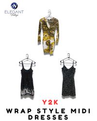 Y2K warp Style Midi Dresses - EV1979