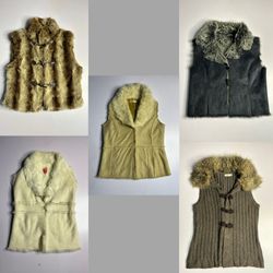 🧣 Fur and Shearling Vests and Coats (CTV-201)