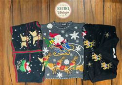 Maglioni vintage di Natale |E|