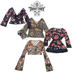 Y2K Nature Vibe Printed Full Sleeve Tops TY-121