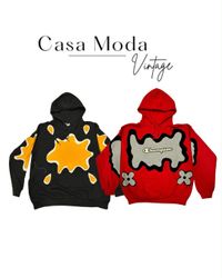 120926-30 Upcycled Applique hoodies 10 pcs