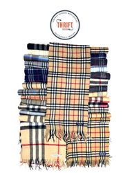 Authentic Burberry Preloved Scarves – Premium Cash..