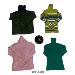 Y2K Women’s High Neck Sweater | Vintage 2000s Knit..