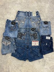 Miss Me, Rock Revival, True Religion Shorts - [TS-..