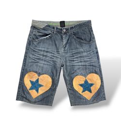UPCYCLED Hip Hop Denim Jorts