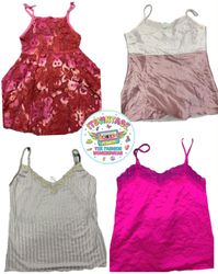 Y2K Vintage Cami & Lace Top Bundle – 10pcs | VR395..