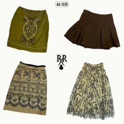 Y2k Earthy Tone Mix Skirts (AA-1570)