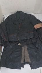 Vêtements en cuir allemands vintage pour hommes