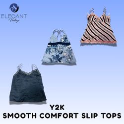Y2K Smooth Comfort Slip Tops - EV1499