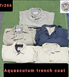 Aquascutum trench coat tr266