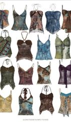 Women's Cropped and Lace Trim Camisoles, Dress,Top..