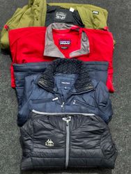 Levi's Patagonia Kappa Puffers and Jackets mix