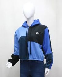 CR01352 Felpe con cappuccio Nike Colourblock con z..