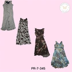 Women's Printed Poly Dress – Vintage Y2K Everyday ..